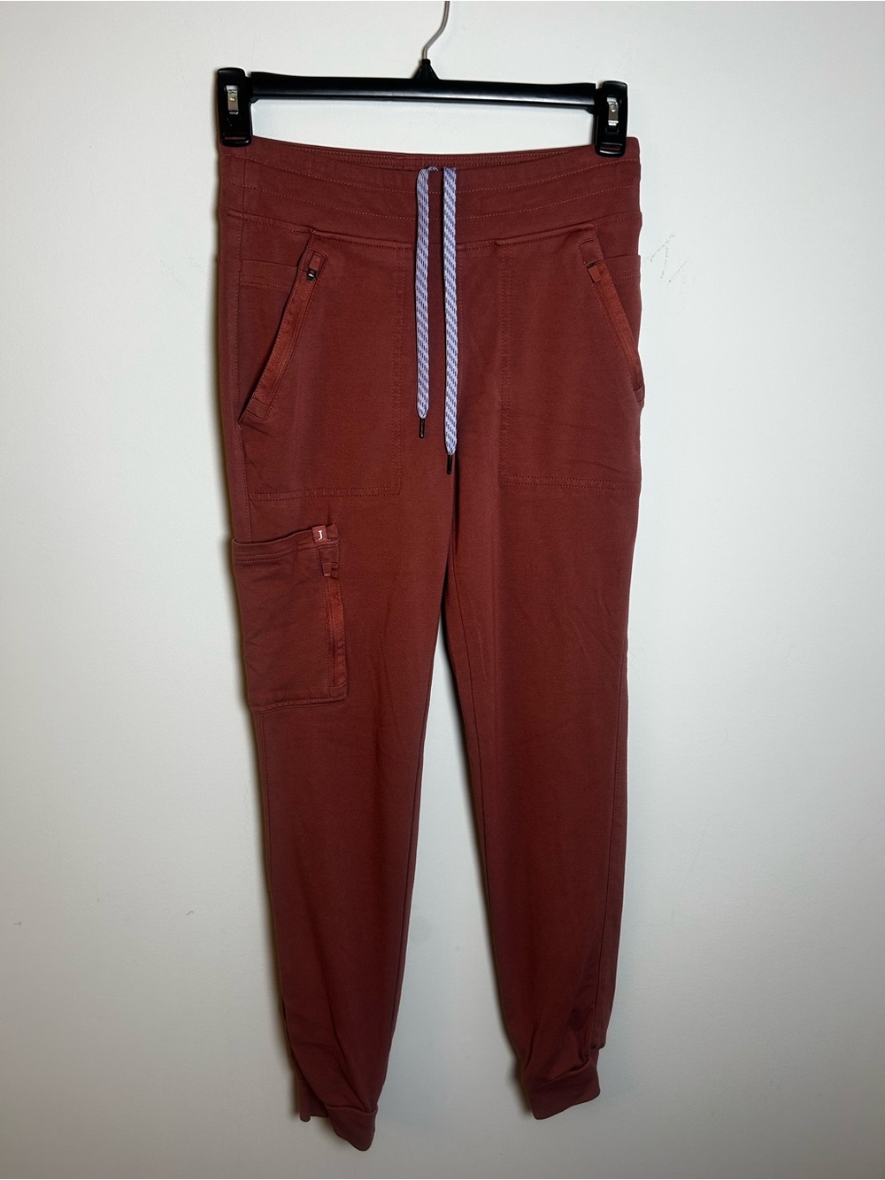 Jaanuu Pink/Rose Ankle Cargo Jogger Pants Size S